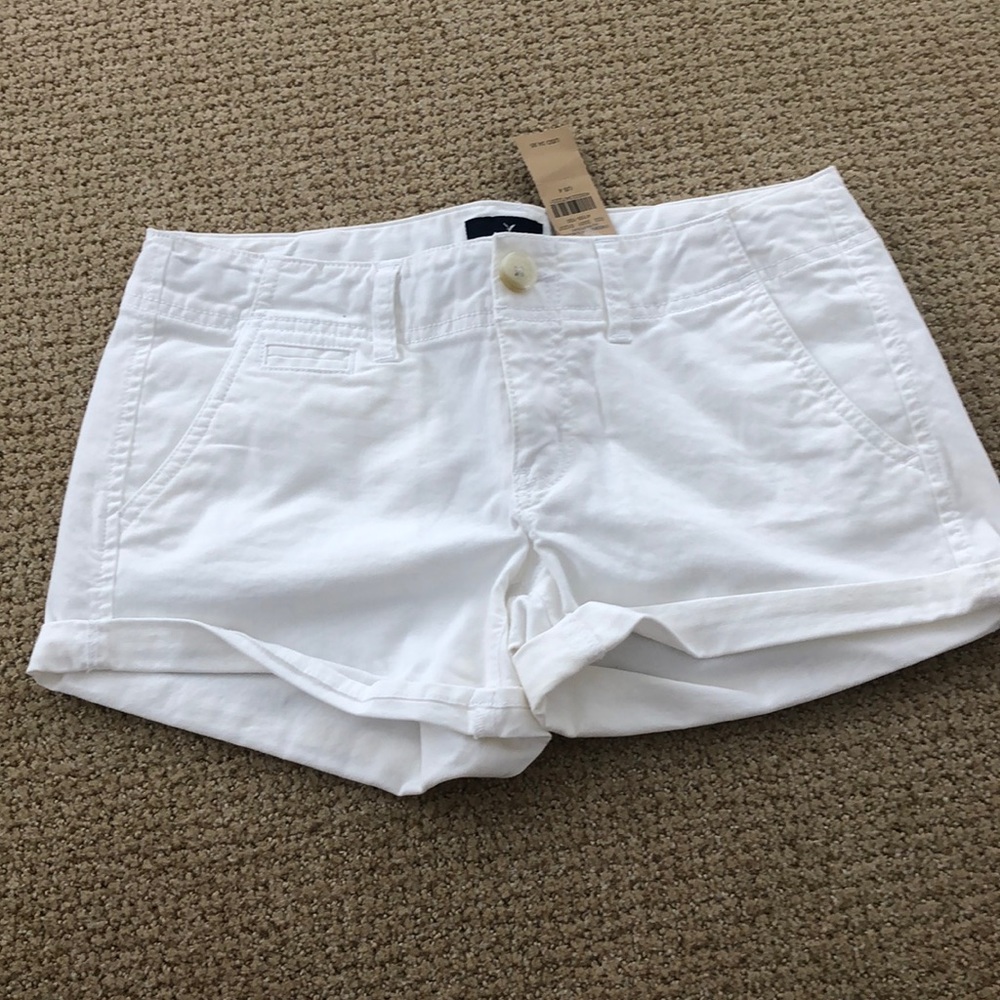 White shorts